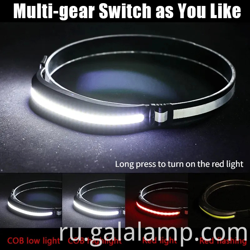 USB USB C Перезаряжаемая фара для приключений на открытом воздухе